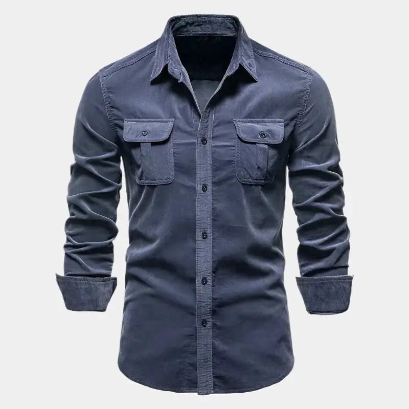 Hamish | Casual corduroy shirt 2