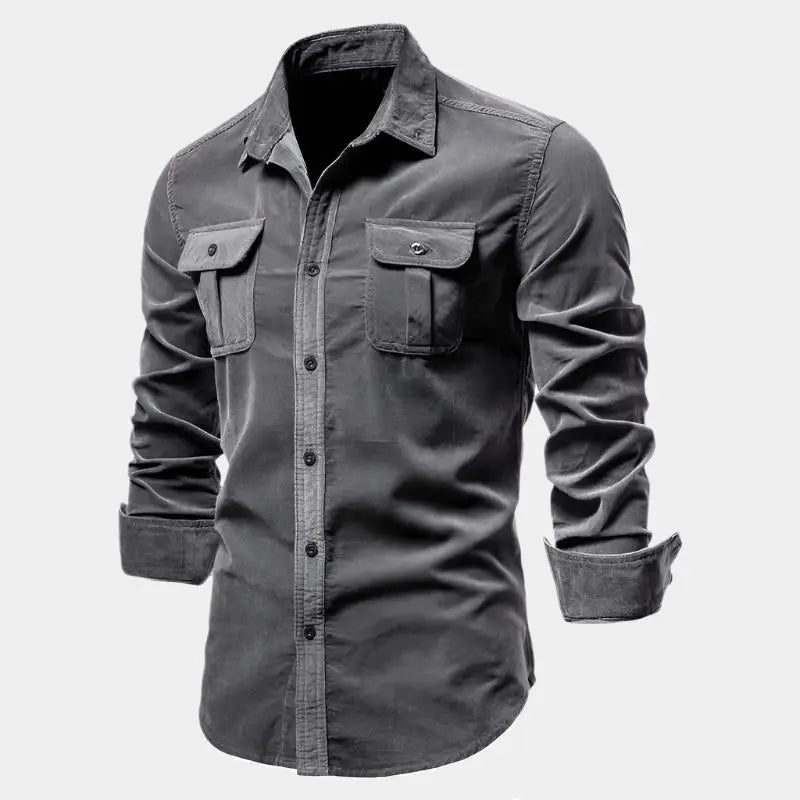 Hamish | Casual corduroy shirt 5