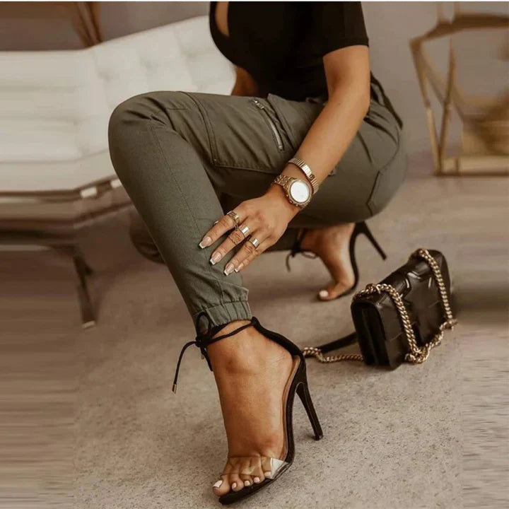 Hayley | Stylish Cargo Jeans 3