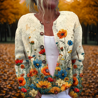 Sienna | Stylish and Vintage Floral Cardigan