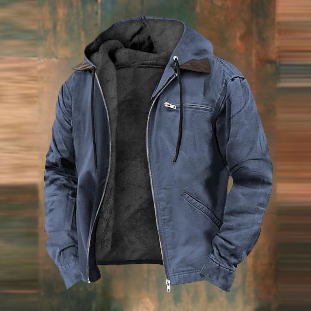 Henry | Jacket with zipper and hood 2