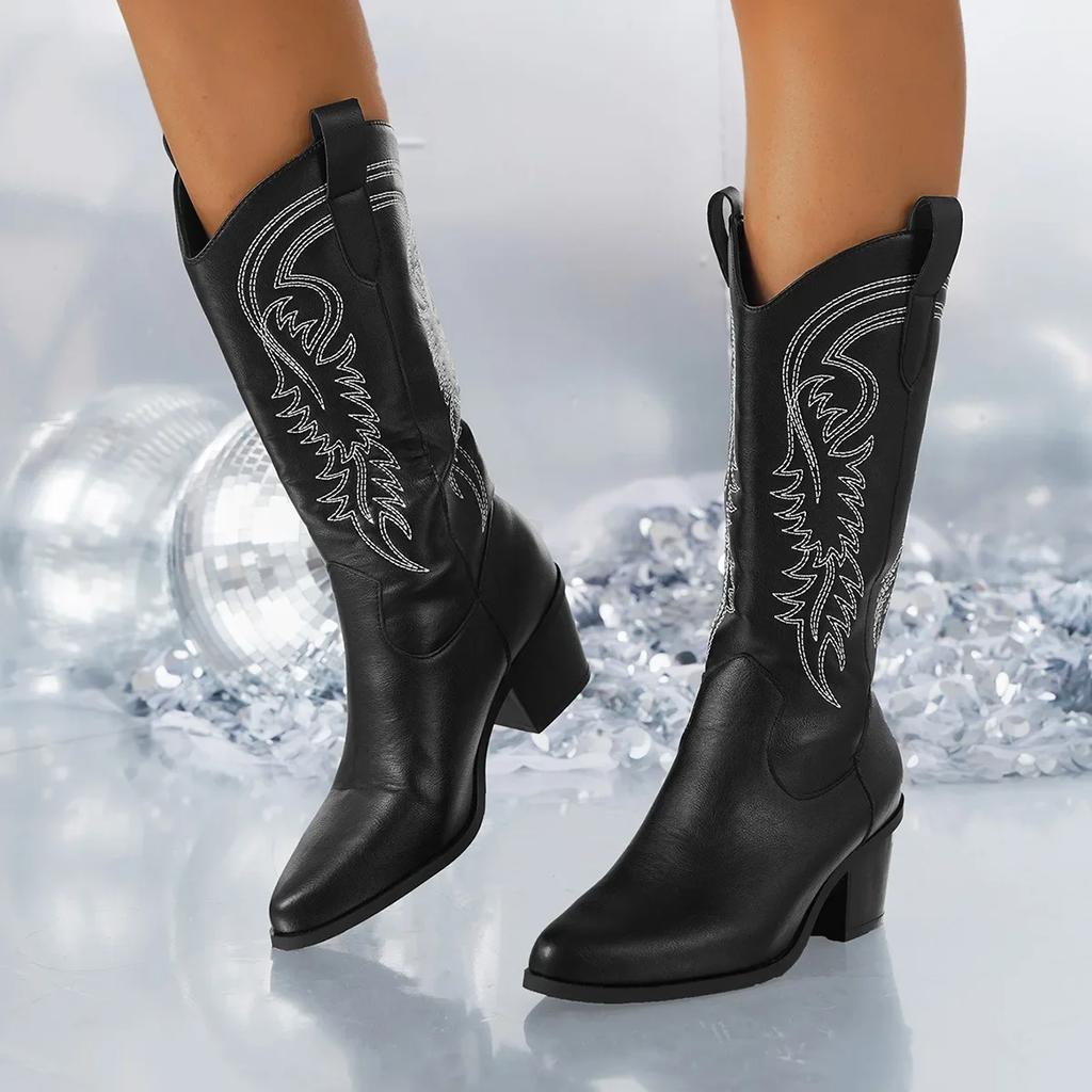 Holly | Vintage Charm Cowboy Boots 4