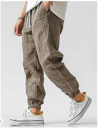 Milo | Relaxed Fit Linen Cargo Pants