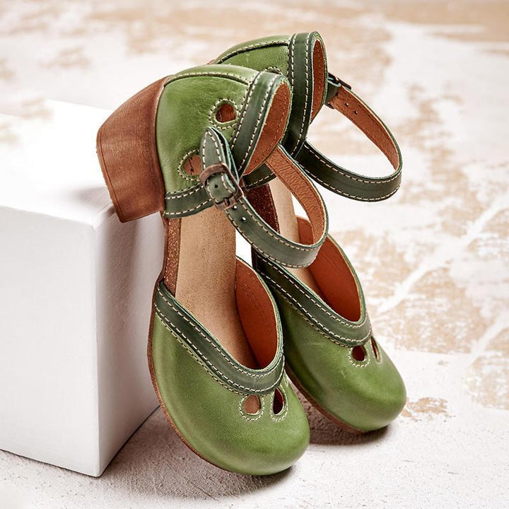 Iris | Low-Heel Orthopedic Support Strappy Sandals 1