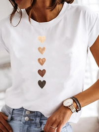 Emma | Klassisches Baumwoll-T-Shirt