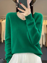 Elena| Maglione di lusso in cashmere lavorato a maglia