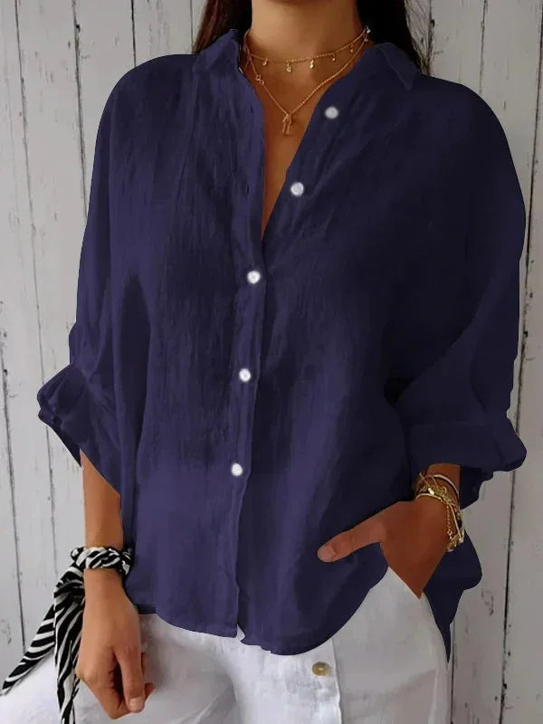 Isabella | Chic Linen Blouse 6
