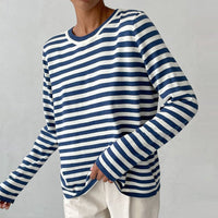 Clara | Timeless And Chic Nautical Striped Knit Sweater