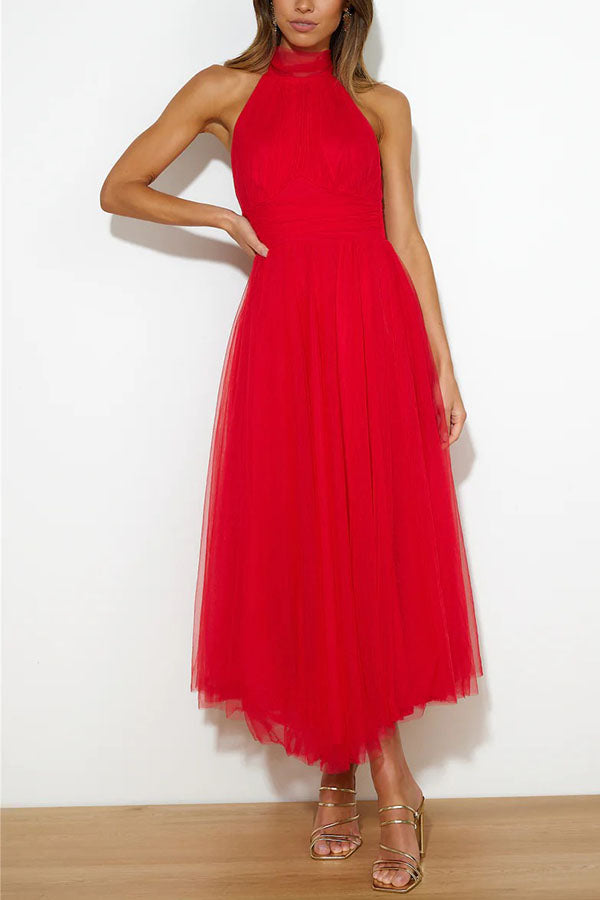 Ivy | Elegant Tulle Wedding Guest Dress 7