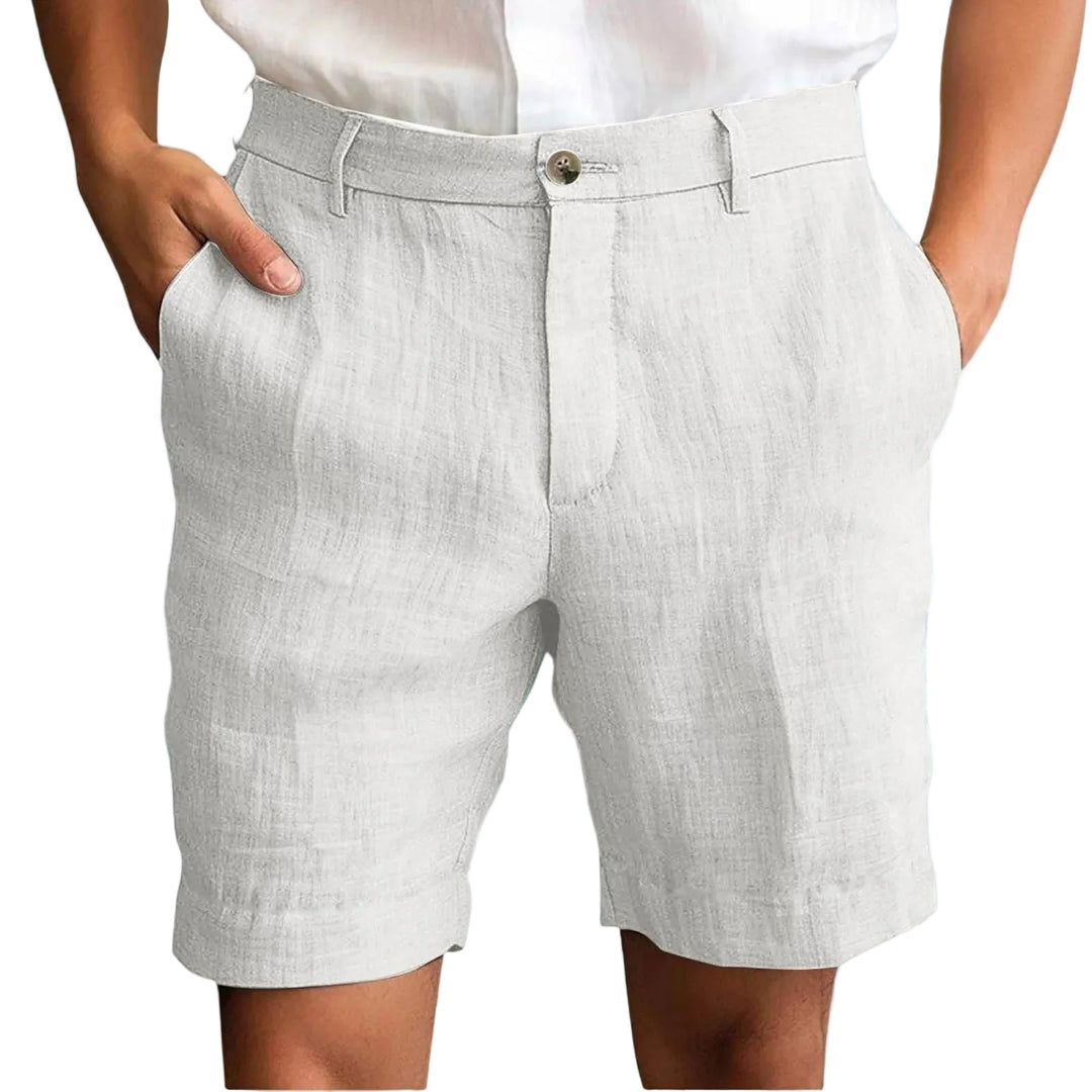 Jack | Relaxed And Breathable Casual Men's Summer Linen Shorts 10