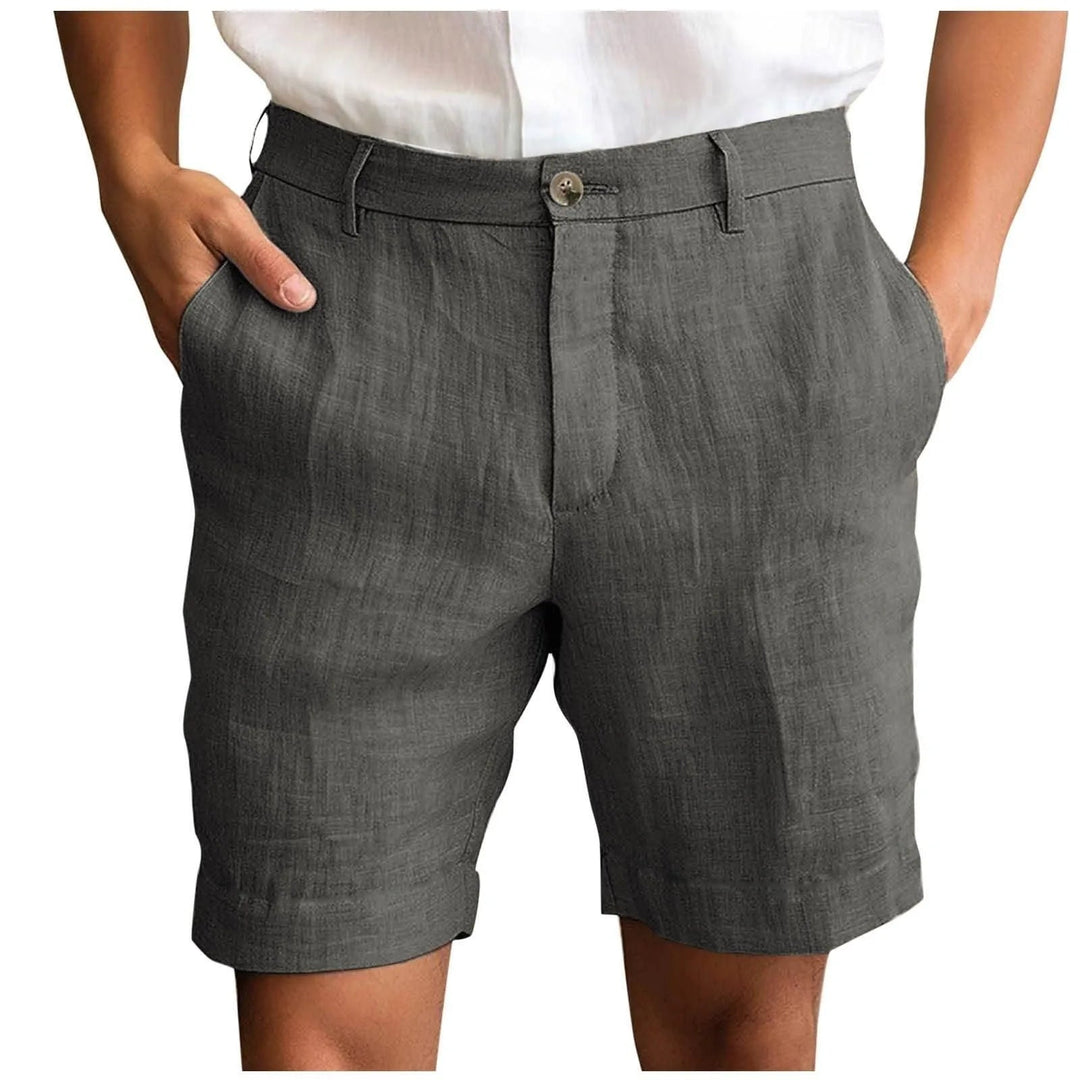 Jack | Relaxed And Breathable Casual Men's Summer Linen Shorts 8