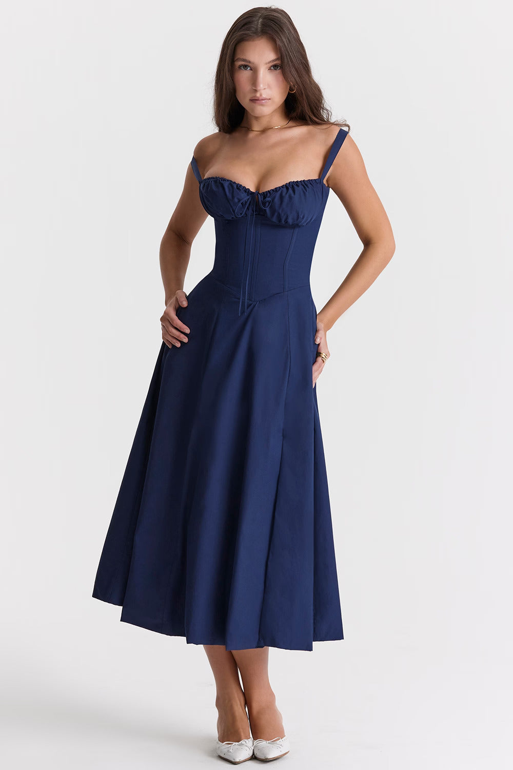 Jade | Comfortable Figure-Hugging Summer Dress 0