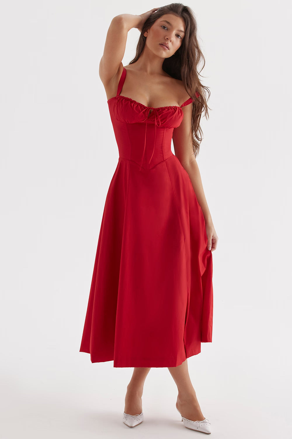 Jade | Comfortable Figure-Hugging Summer Dress 15