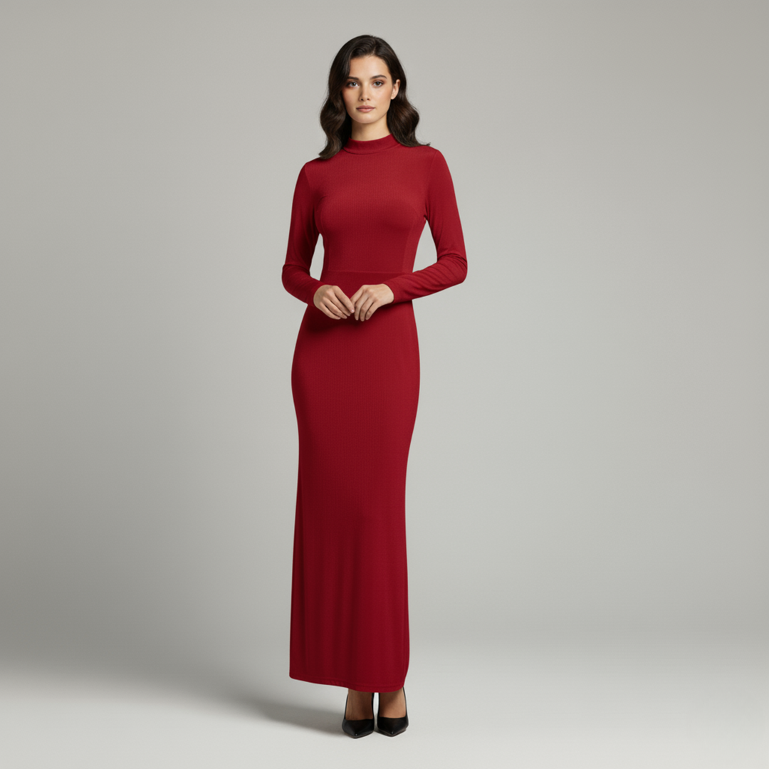 Jaleesa | Elegant Long Sleeves Maxi Dress 5