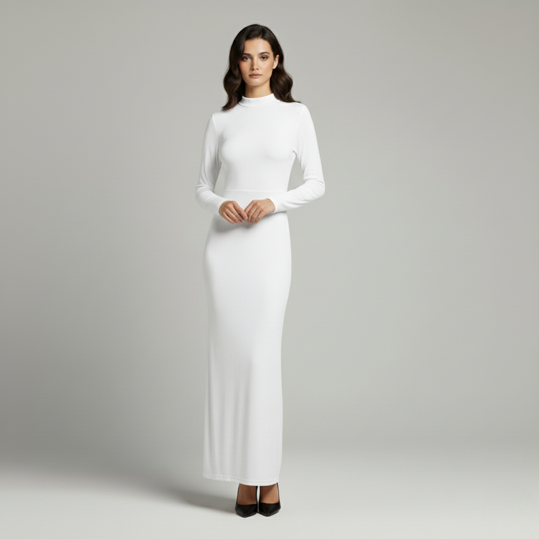 Jaleesa | Elegant Long Sleeves Maxi Dress 6