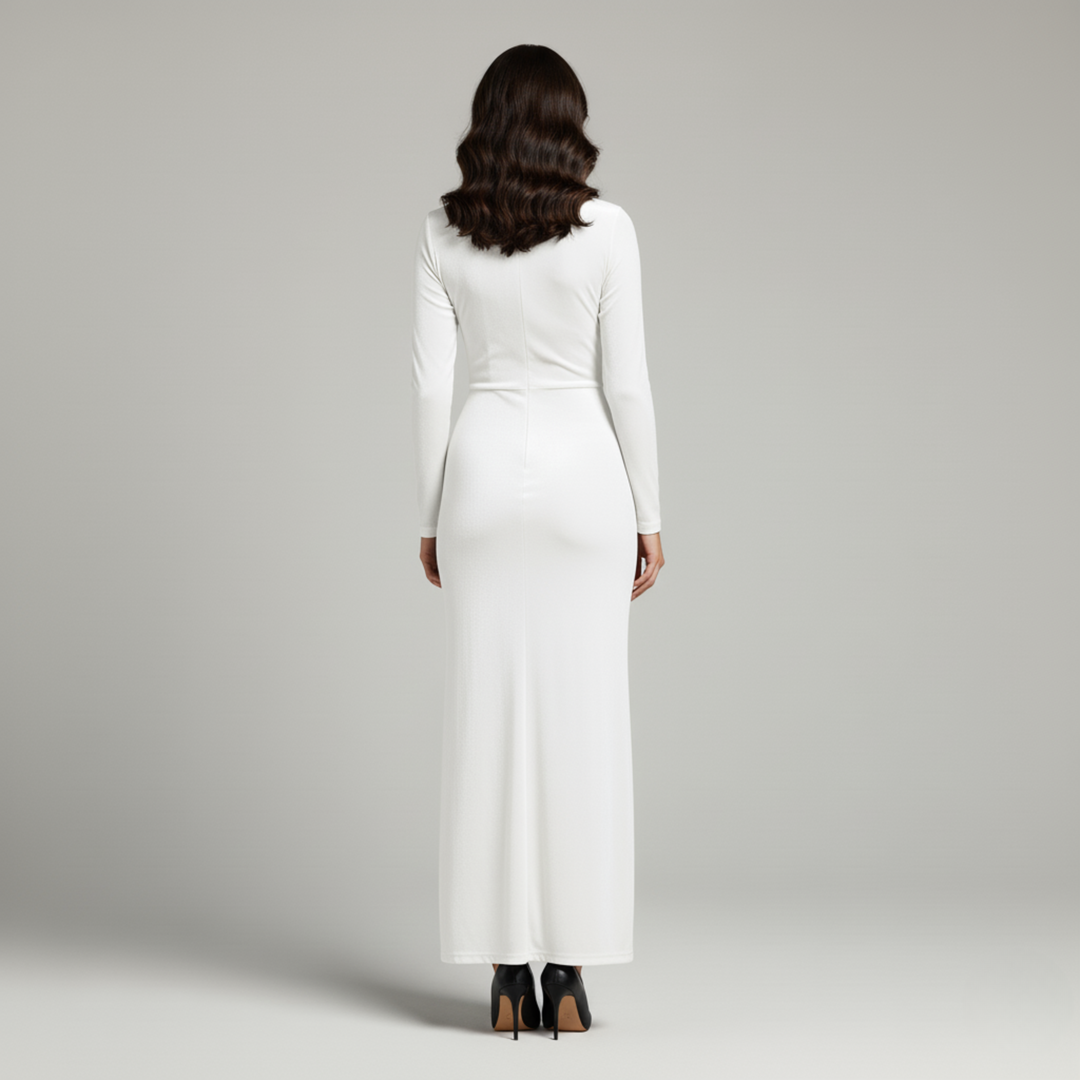 Jaleesa | Elegant Long Sleeves Maxi Dress 8