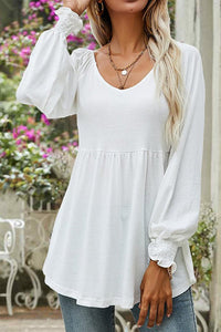 Karin | Romantic And Comfortable Babydoll Tunic Top
