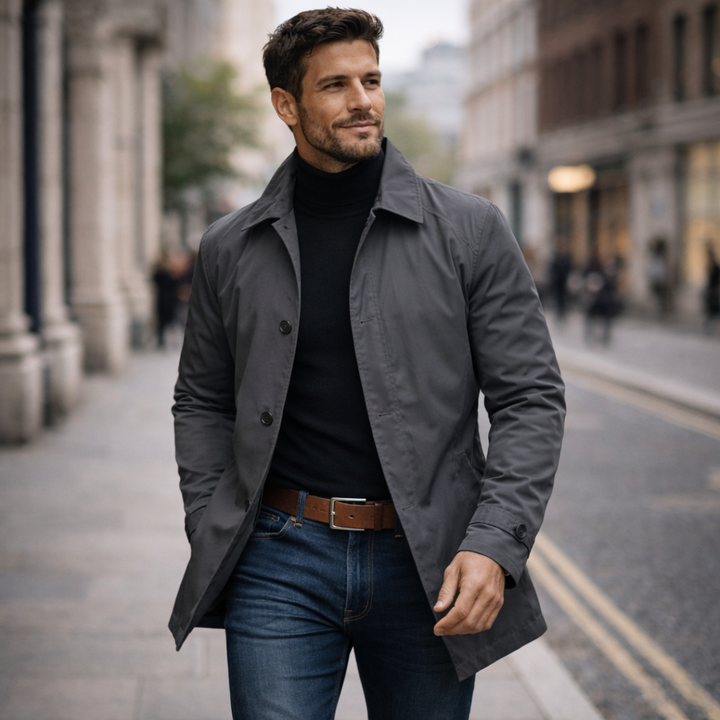 Jason | Weather-resistant and timeless long coat 4