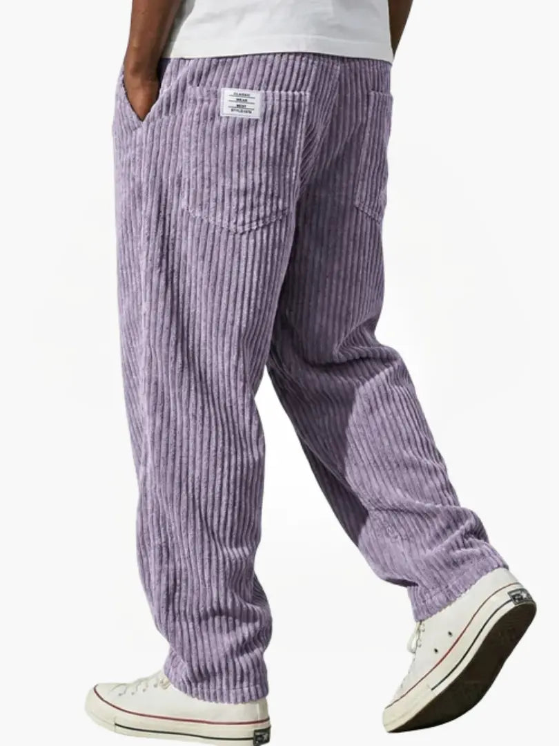 Jaxon | Stylish Relaxed Fit Brown Corduroy Pants – Comfortable & Versatile Trousers 10