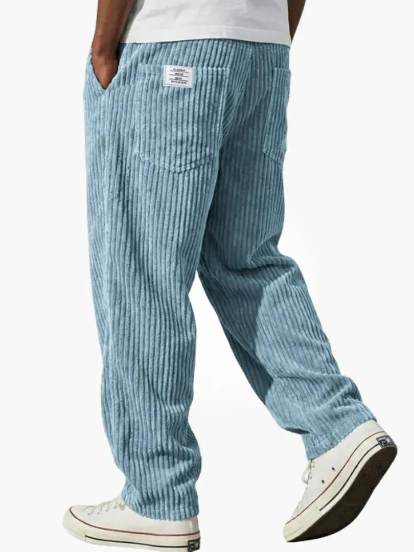 Jaxon | Stylish Relaxed Fit Brown Corduroy Pants – Comfortable & Versatile Trousers 4