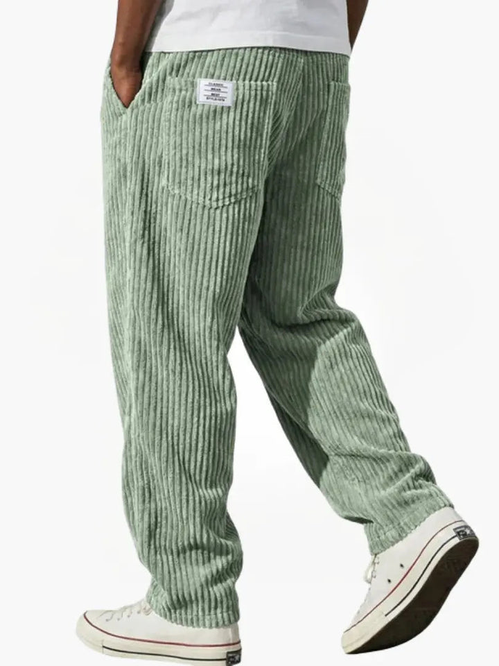 Jaxon | Stylish Relaxed Fit Brown Corduroy Pants – Comfortable & Versatile Trousers 5