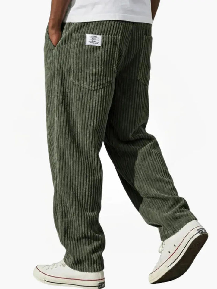 Jaxon | Stylish Relaxed Fit Brown Corduroy Pants – Comfortable & Versatile Trousers 8