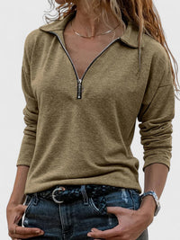 Isabella | Casual and Comfortable Zipper Sweatshirt
