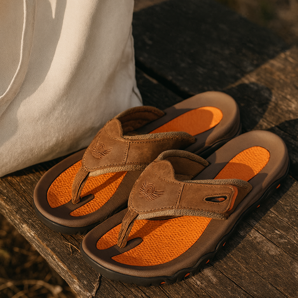 Jesper | Stylish and comfortable leather men's sandals 7