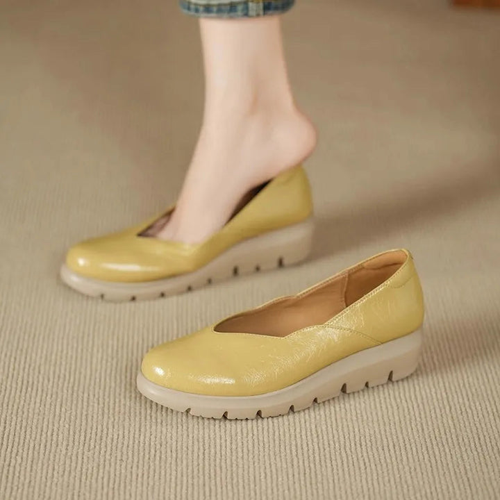 Jessika | Elegant and Comfortable Leather Ballerina Flats 2