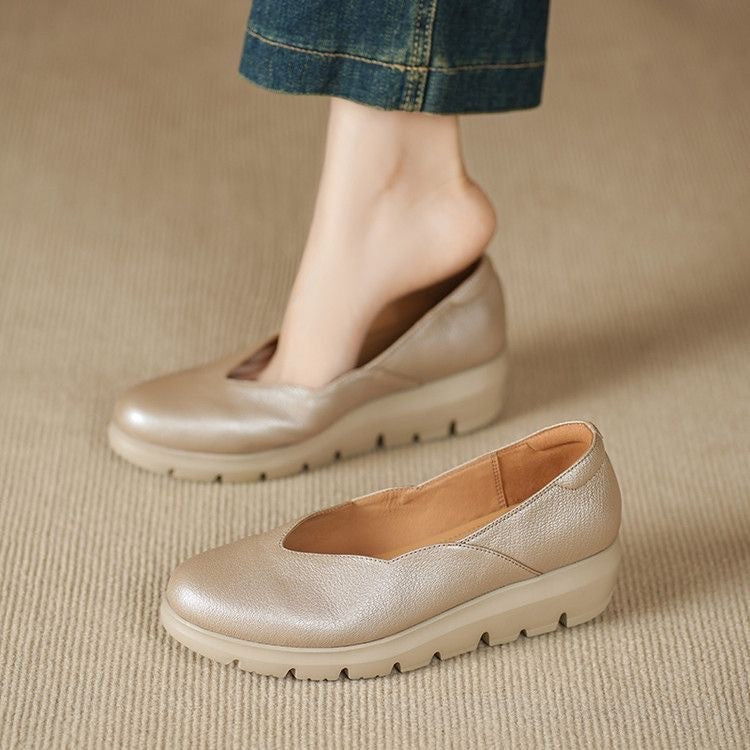 Jessika | Elegant and Comfortable Leather Ballerina Flats 4