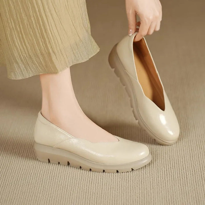 Jessika | Elegant and Comfortable Leather Ballerina Flats 8