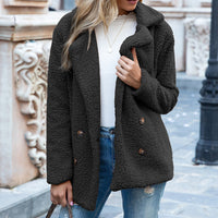 Emma | Kuscheliger langer Teddy-Mantel