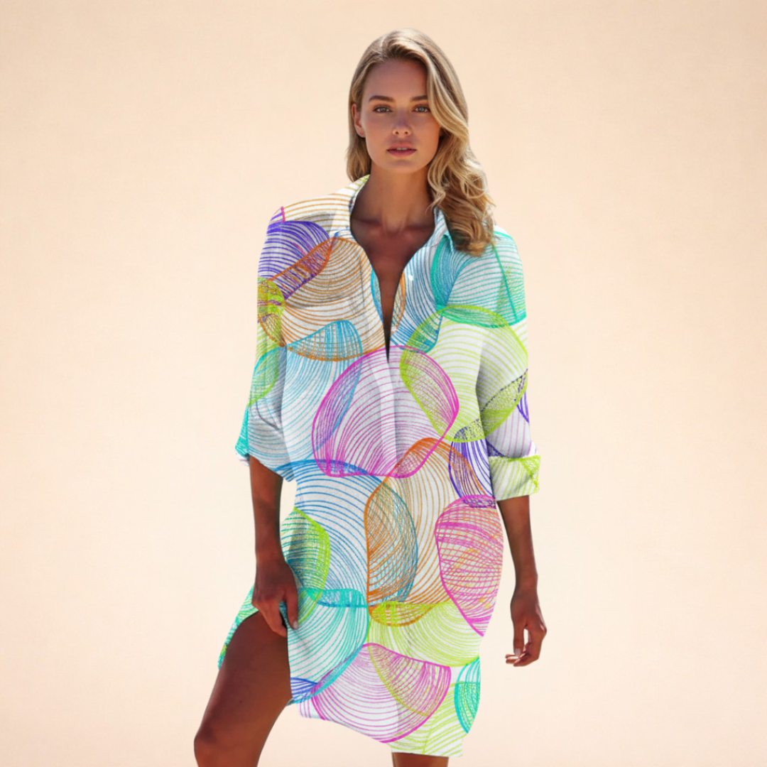Julia | Stylish shirt dress for summer 3