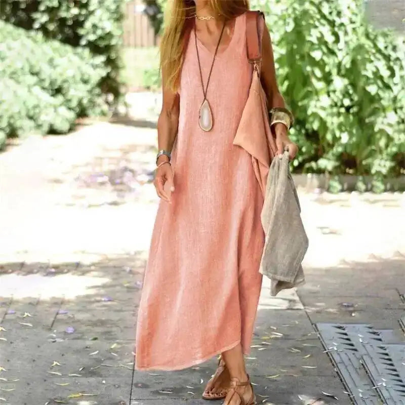Juliane | Effortless and Elegant Summer Maxi Dress 0