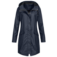 Seraphina | Giacca impermeabile con cappuccio regolabile Element-Shield