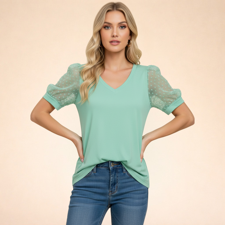 Katja | Lightweight and versatile festive top 6