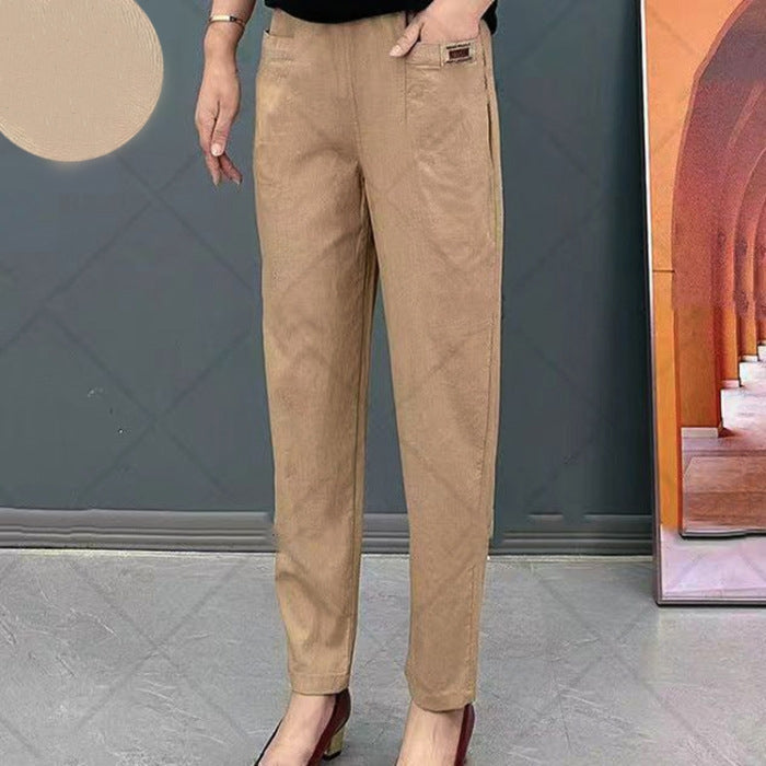 Kelley | Casual Cotton Pants 0