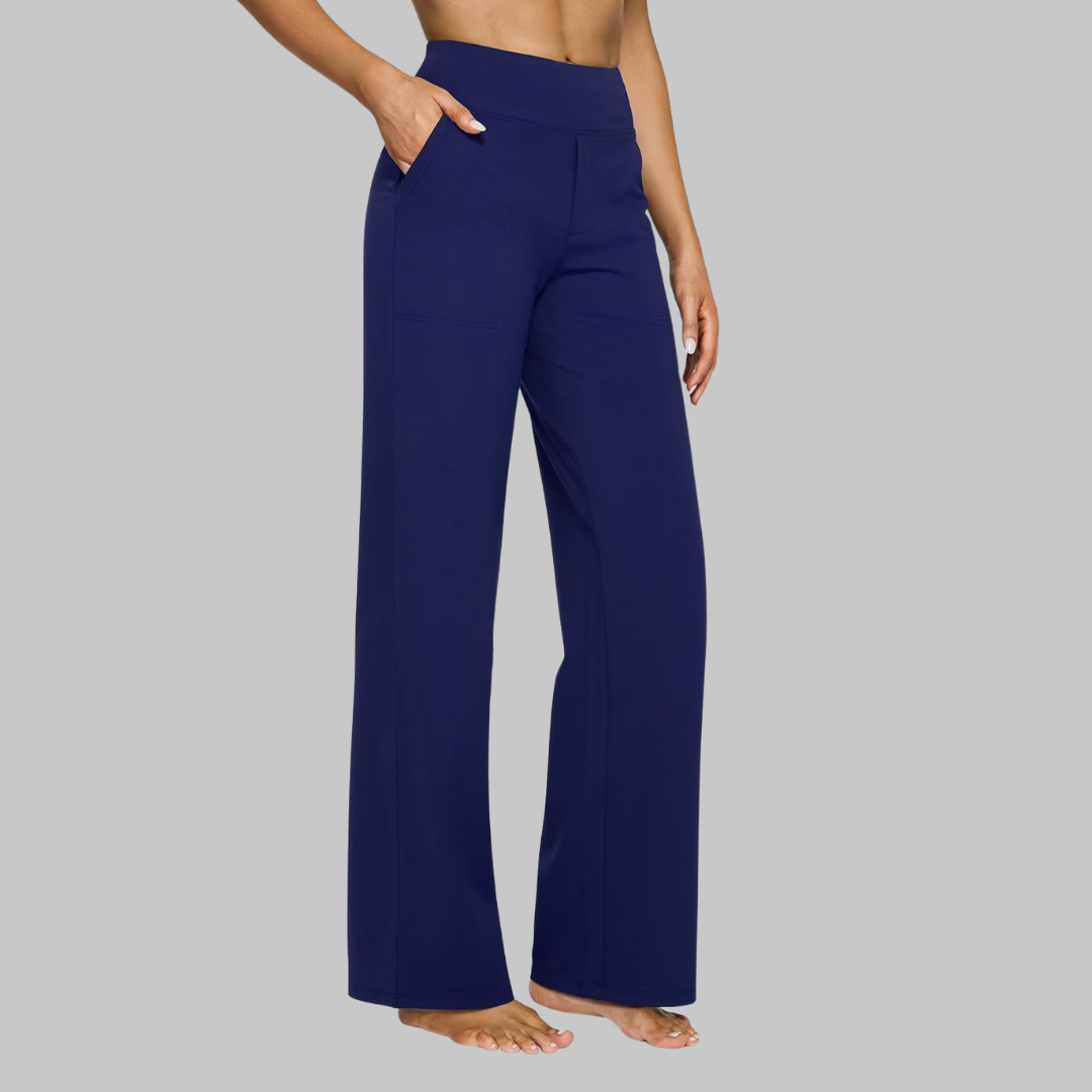 Klara | Comfortable Wide Leg Pants – Soft & Versatile Women's Trousers in Black 7