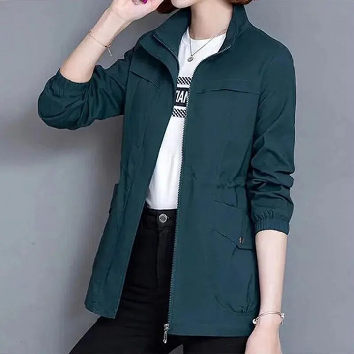 Klaudia | Elegant short summer coat 5
