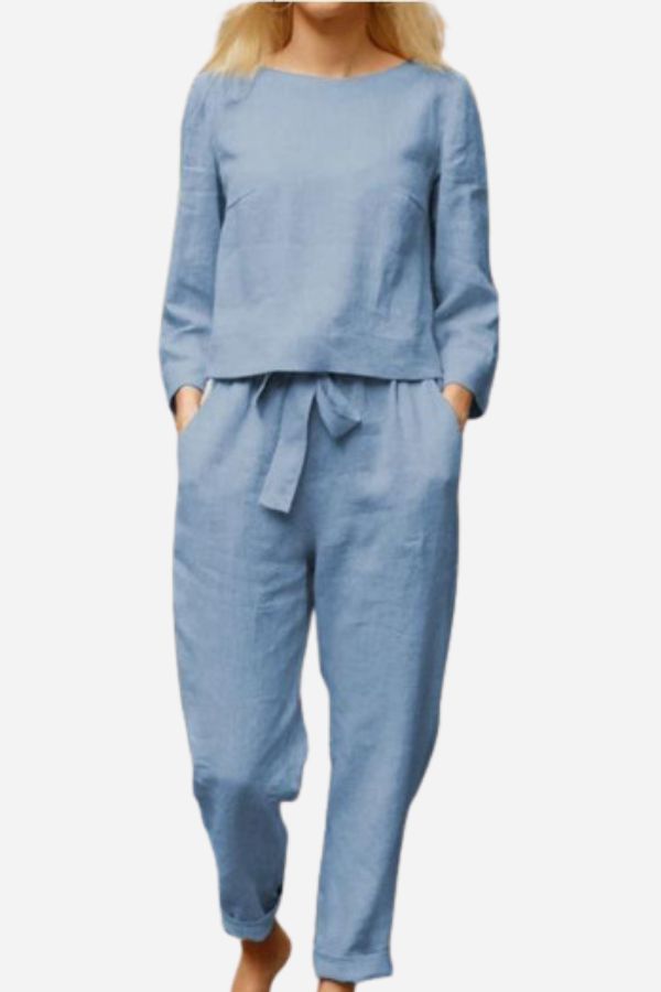 Lauren | Two Piece Set for Women - Linen Co Ord Set 7