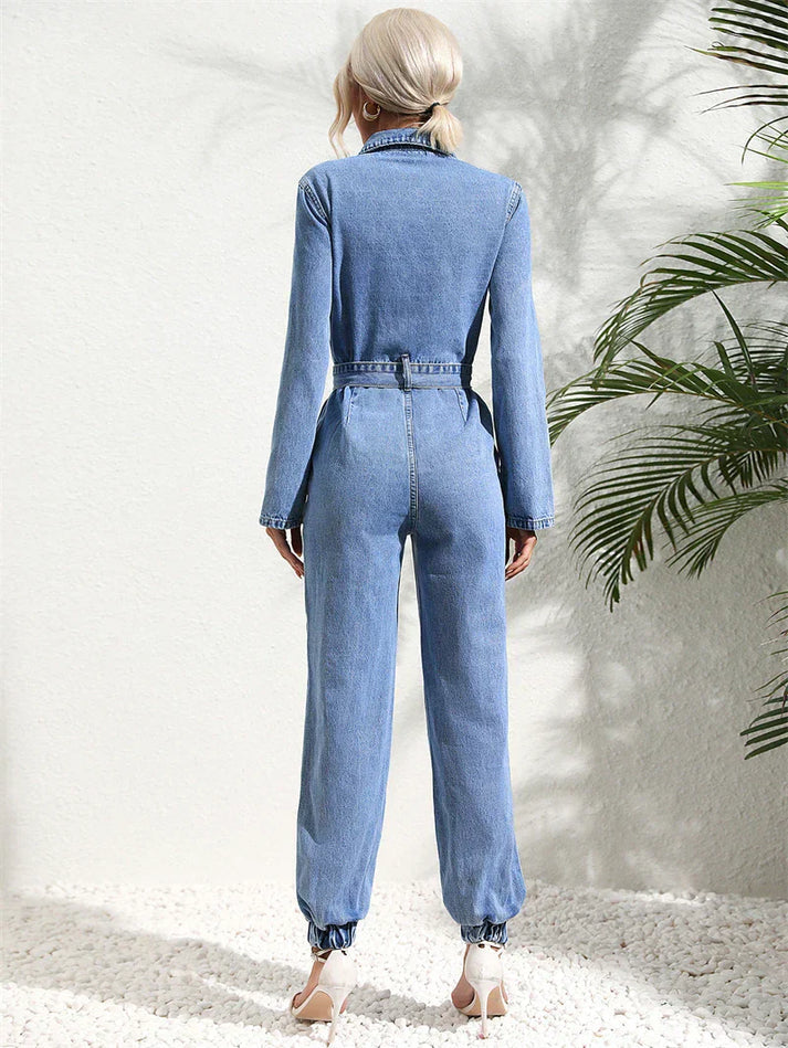 Lena | Casual denim jumpsuit 5