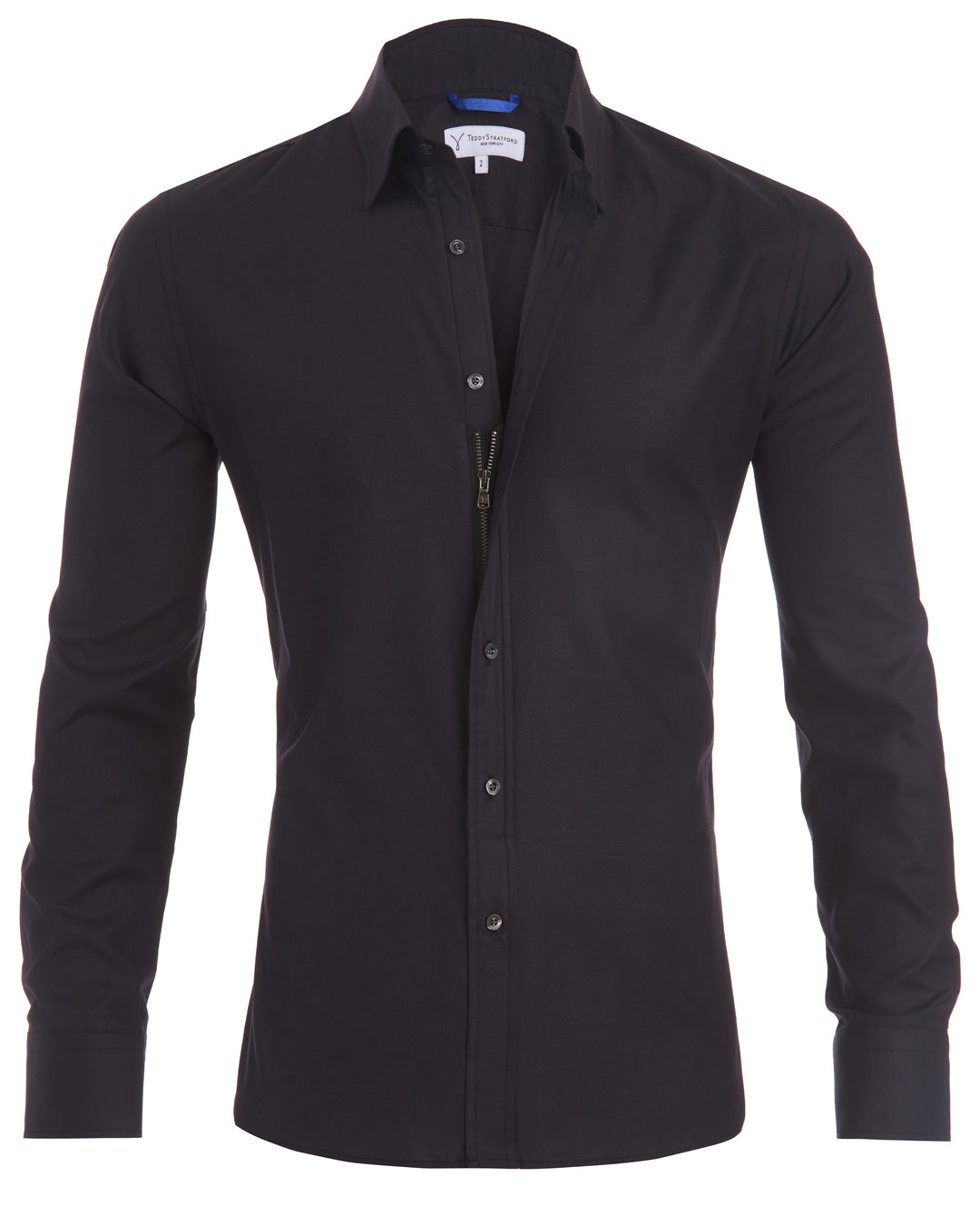 Levi | Men's Zip Fit Shirt – Tailored Comfort, Hidden Zipper Design 10