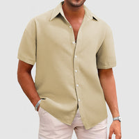Noah | Breathable Waffle Knit Relax Shirt