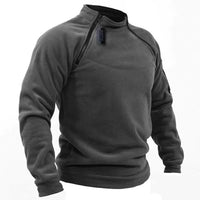 Ethan | Warmer sportlicher Fleece-Winterpullover