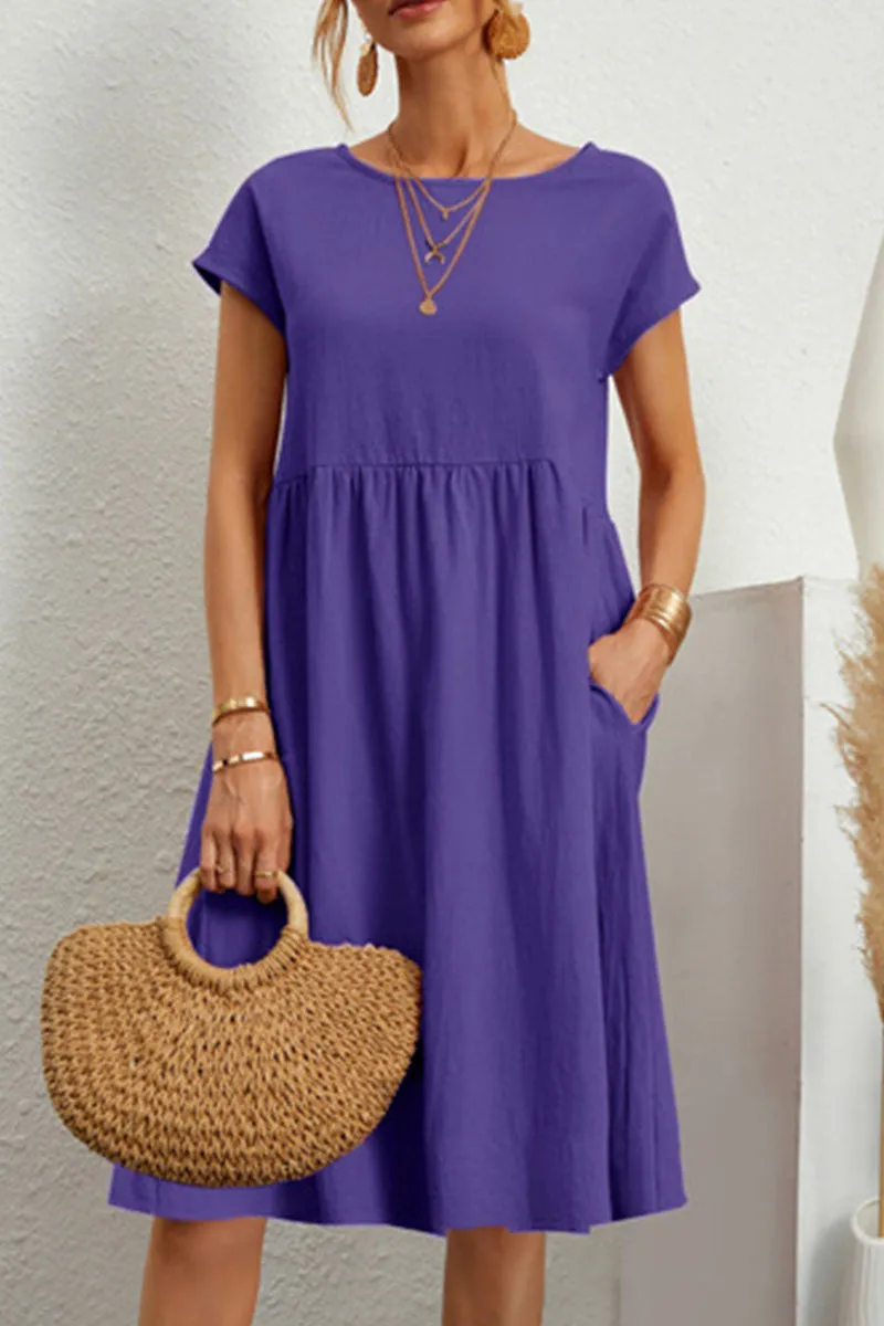 Lilian | Casual Midi Dress for Women Lightweight Summer Style 10