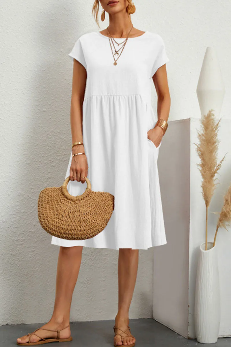 Lilian | Casual Midi Dress for Women Lightweight Summer Style 4