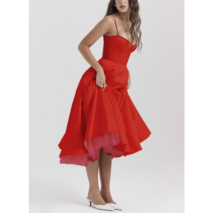 Lily | Romantic Bustier High-Low Tulle Summer Dress 7