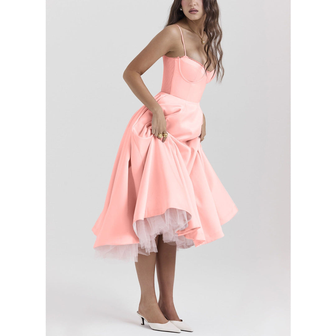 Lily | Romantic Bustier High-Low Tulle Summer Dress 8