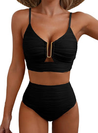 Elowen | Comfortable And Flattering High Waist Bikini Set
