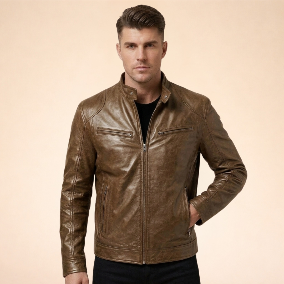 Logan | Stylish Premium Leather Jacket for Men 6